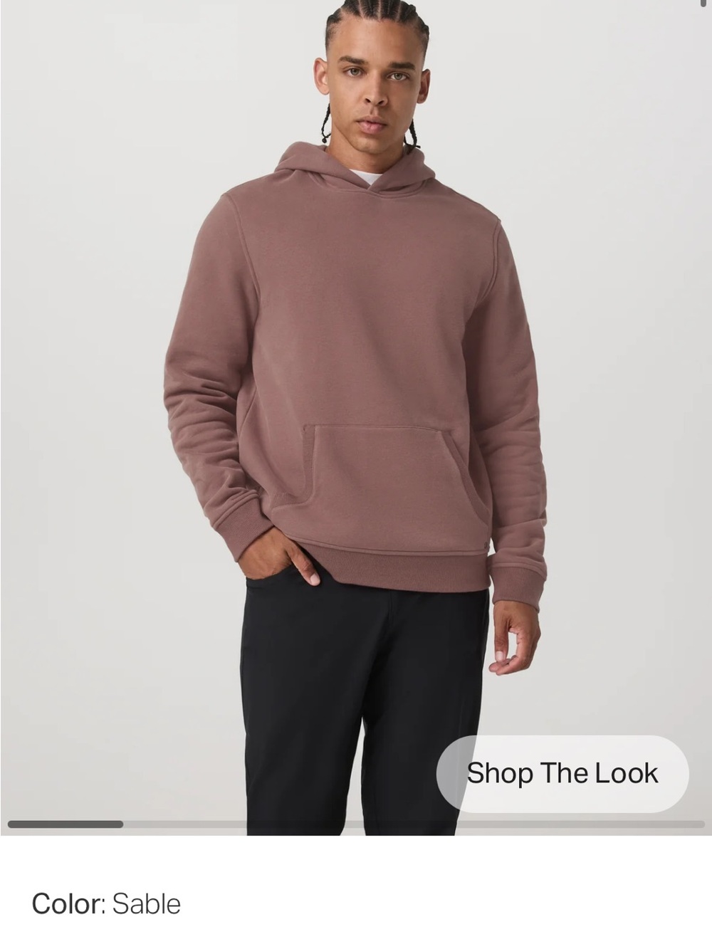 Vuori Sable Hooded Sweatshirt - Men's Muted Brown